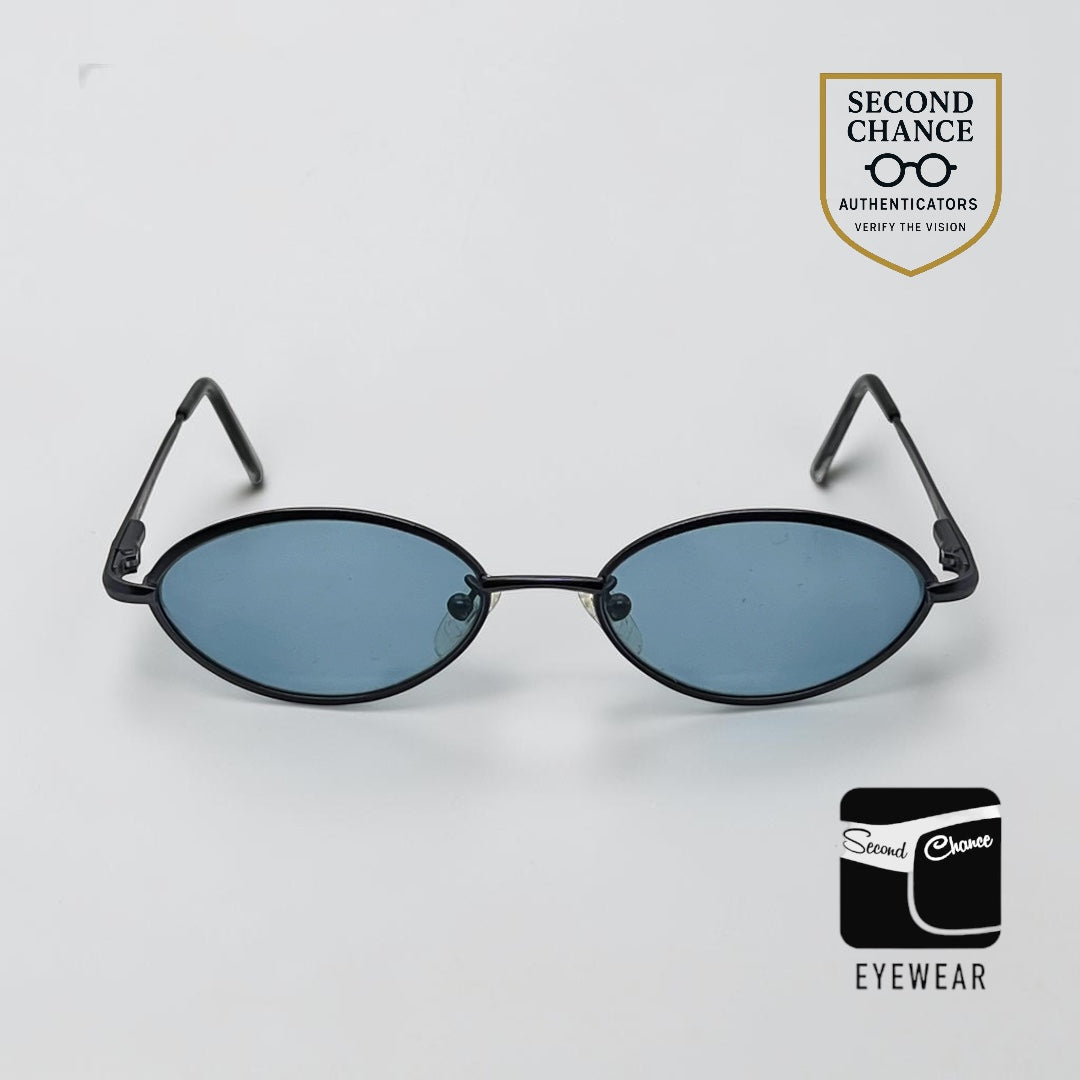 Fendi F77 Periwinkle-New Sky Blue Custom Lenses-Vintage Unworn Sunglasses-Italy