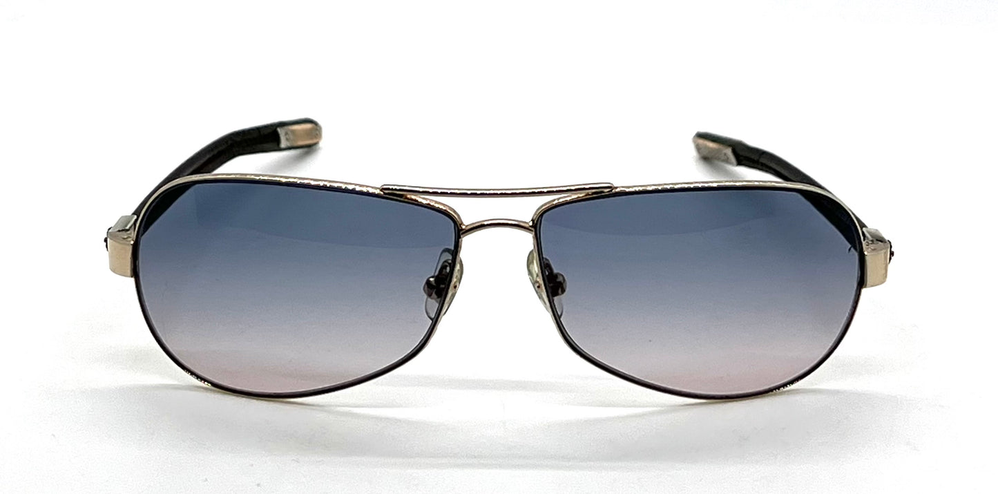 Chrome Hearts RED RIOT Vintage  Aviator Sunglasses-New ZEISS Custom Lenses-Full Kit-Japan