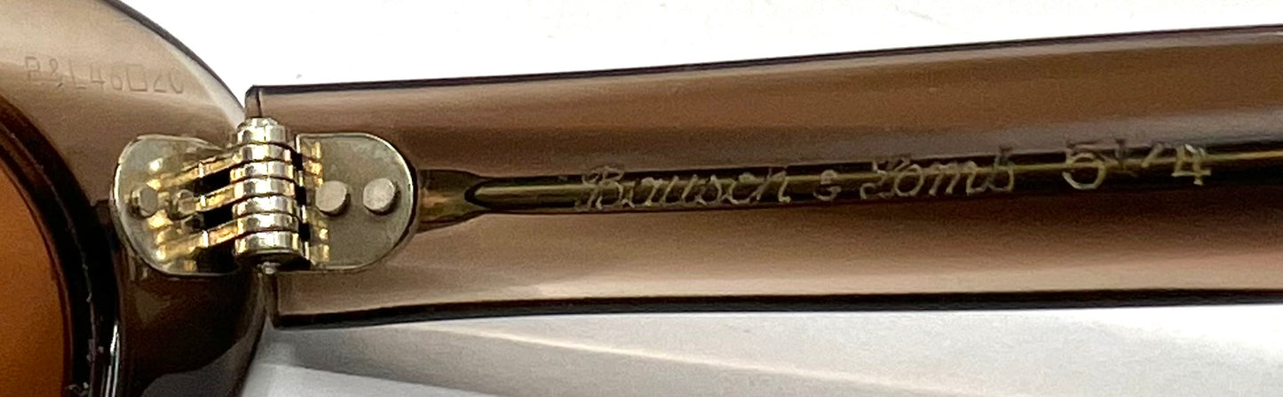 Ray-Ban B&L 40020 Cat-Eye VINTAGE Sunglasses-Glass Lenses-USA