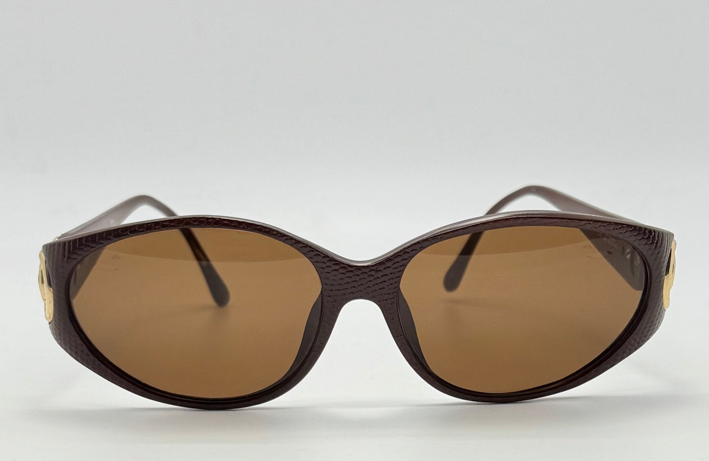 Vintage Christian Dior 2851 30 Sunglasses-Custom Solid Brown Berko’s Designs Lenses