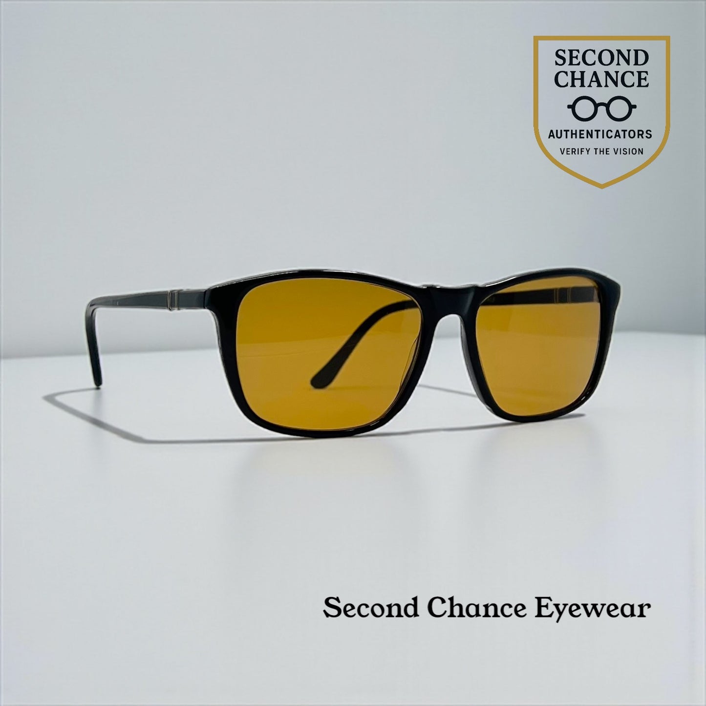 Persol Ratti Meflecto Sunglasses-Early 1960s Original Glass Lenses-Unworn