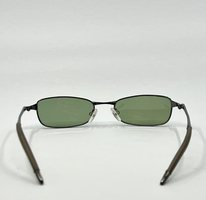 Oakley Straightline 2.0 Vintage Sunglasses-Model 11-729-New Solid Green Tinted Custom Sunglasses-UNWORN