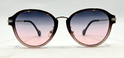 Salvatore Ferragamo SF2826 Sunglasses-New Grey/Rose Custom Gradient Lenses-Unworn