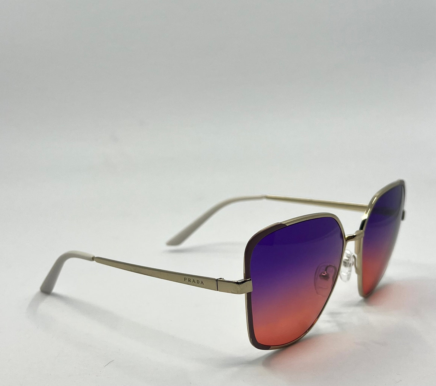 Prada SPR 60X Sunglasses  w/New Gradient Tinted Custom Lenses-Italy-59mm