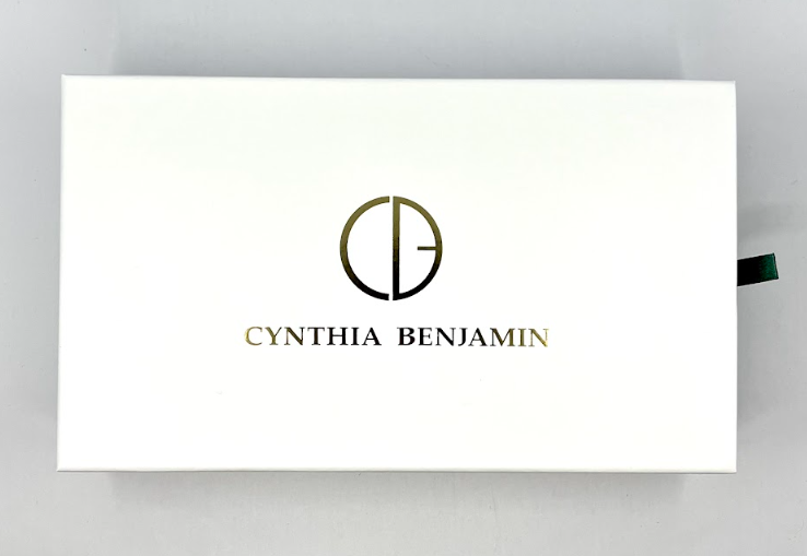 Cynthia Benjamin LEE White Handmade Vintage Sunglasses