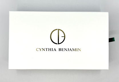 Cynthia Benjamin LEE White Handmade Vintage Sunglasses