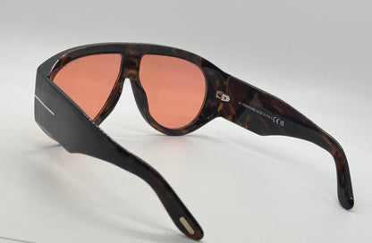 Tom Ford Bronson TF1044 52S – Dark Havana / Bordeaux – 60mm – Full Kit – New