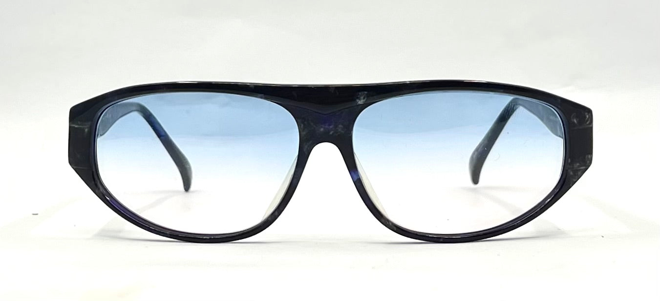 Neostyle Fashtrend 33/667 VINTAGE Sunglasses-Blue Acetate-New Gradient Custom Lenses