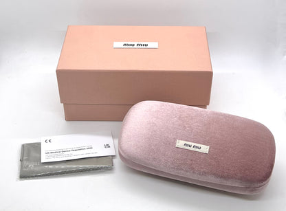 MIU MIU VMU03Y Oversized Tortoise Eyeglasses