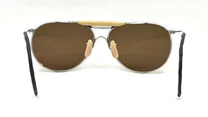 American Optical Vintage Cable Temple Aviator Sunglasses Unworn USA