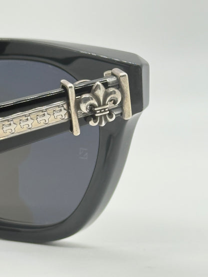 Chrome Hearts Penetranus Rex BK 49-25-143 Sunglasses Full Kit Japan Zeiss Lenses