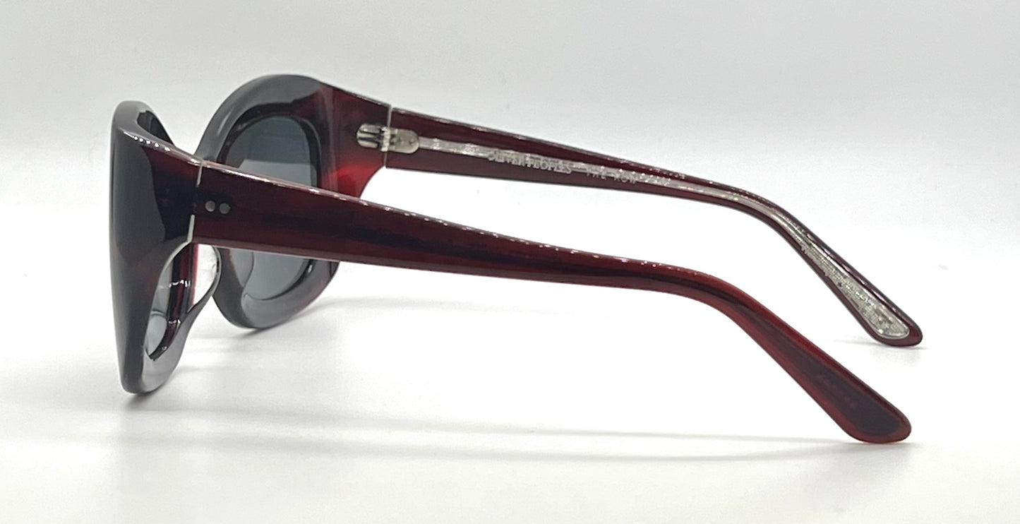 Oliver Peoples “THE ROW” Edina OV5441SU-Unworn/Full Kit-Bordeaux Sunglasses