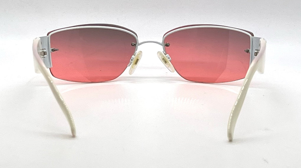 Chanel 4117-B Y2K Deadstock/Unworn Crystal CC Sunglasses-New Custom Gradient Lenses