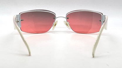 Chanel 4117-B Y2K Deadstock/Unworn Crystal CC Sunglasses-New Custom Gradient Lenses