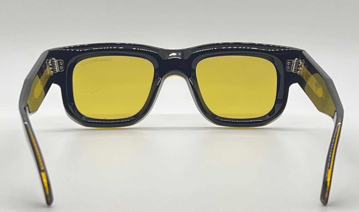 CUTLER AND GROSS CGSN-1402 (01) Sunglasses-Brand New with YELLOW Day/Night Lenses