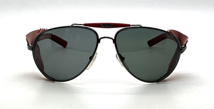 Belstaff PILOT 13-269 Vintage Aviator-Glacier Leather Shields-UNWORN-Italy