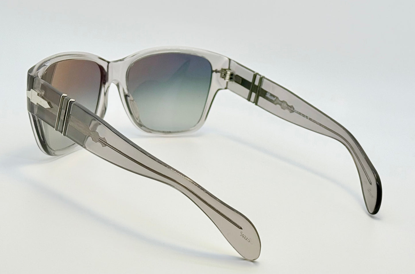 Vintage Persol 2942-S 309/X1 – Crystal Smoke Frame | Photochromic Grey Gradient Lenses | Rare Collectible