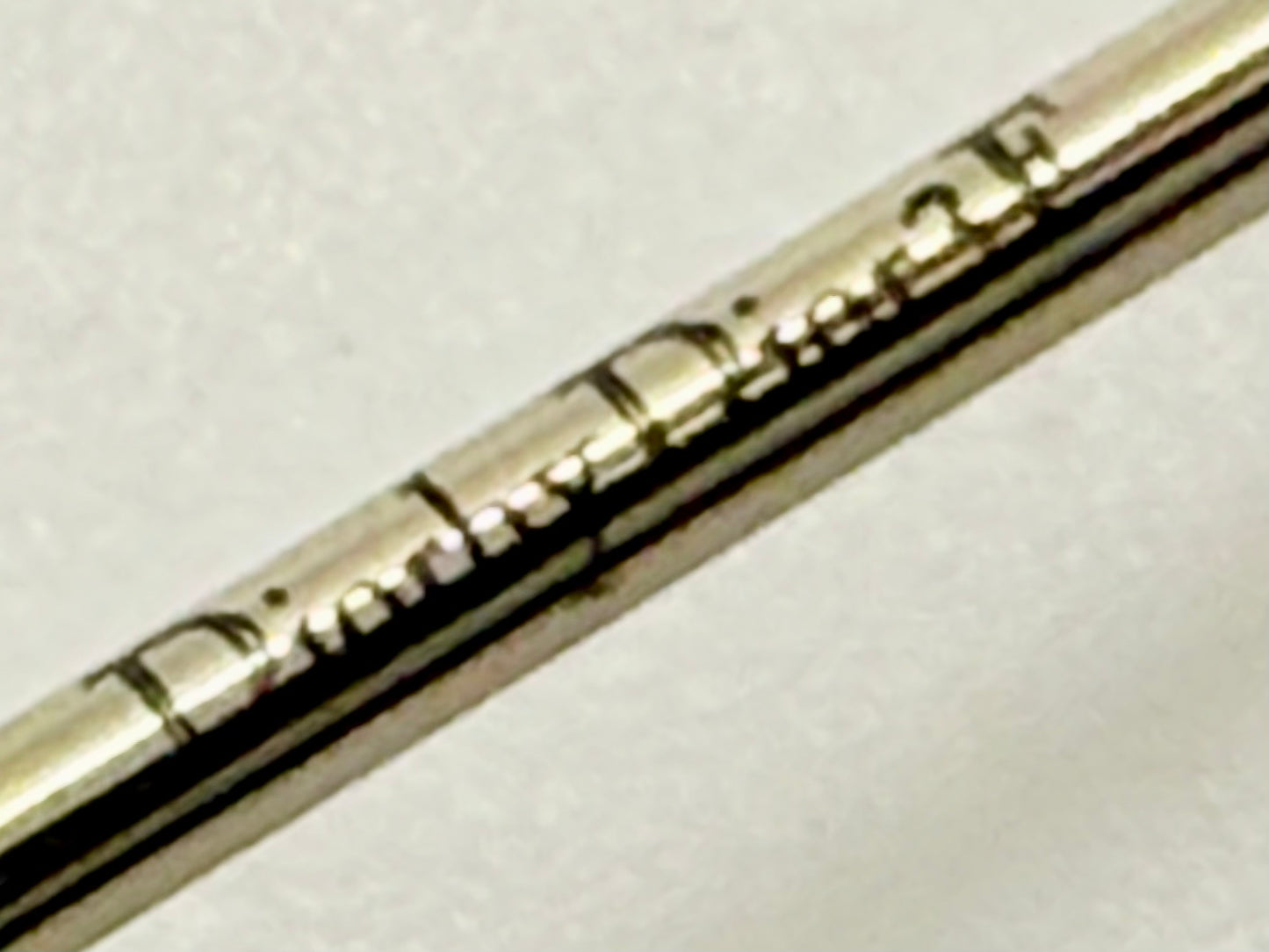 DIOR BY DIOR 3F Sunglasses-Silver Frame w/Gradient lenses-Y2K Vintage-Italy-Unworn