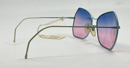 Cobalt C-3 54-17 Vintage Sunglasses-New Blue-Rose Second Chance Custom Lenses