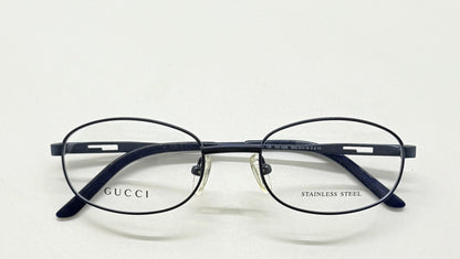 GUCCI GG1636 6XG-Blue Oval Optical Frames VINTAGE-Unworn-50mm