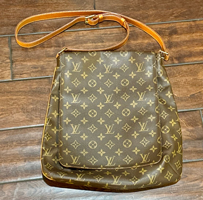 Louis Vuitton Musette Salsa GM Monogram Shoulder Bag Vintage
