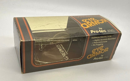 Gargoyles Eye Armor Pro-tec USA-VINTAGE Shield Sunglasses NOS + Case