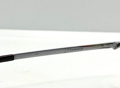 FAIRFIELD FO66-Vintage Sunglasses-Chrome Frame w/New, Custom Tri-Gradient Lenses-Deadstock-France 66mm