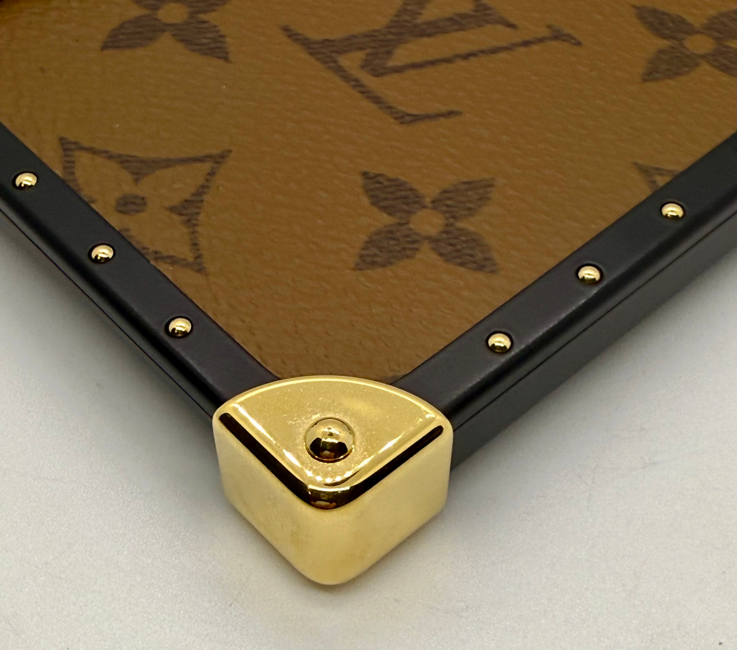 Louis Vuitton Monogram Trunk iPhone Case Classic Canvas Authentic