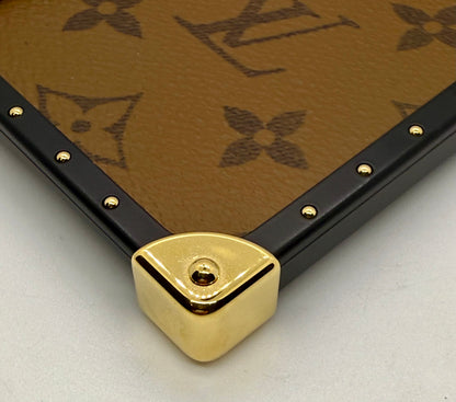 Louis Vuitton Monogram Trunk iPhone Case Classic Canvas Authentic