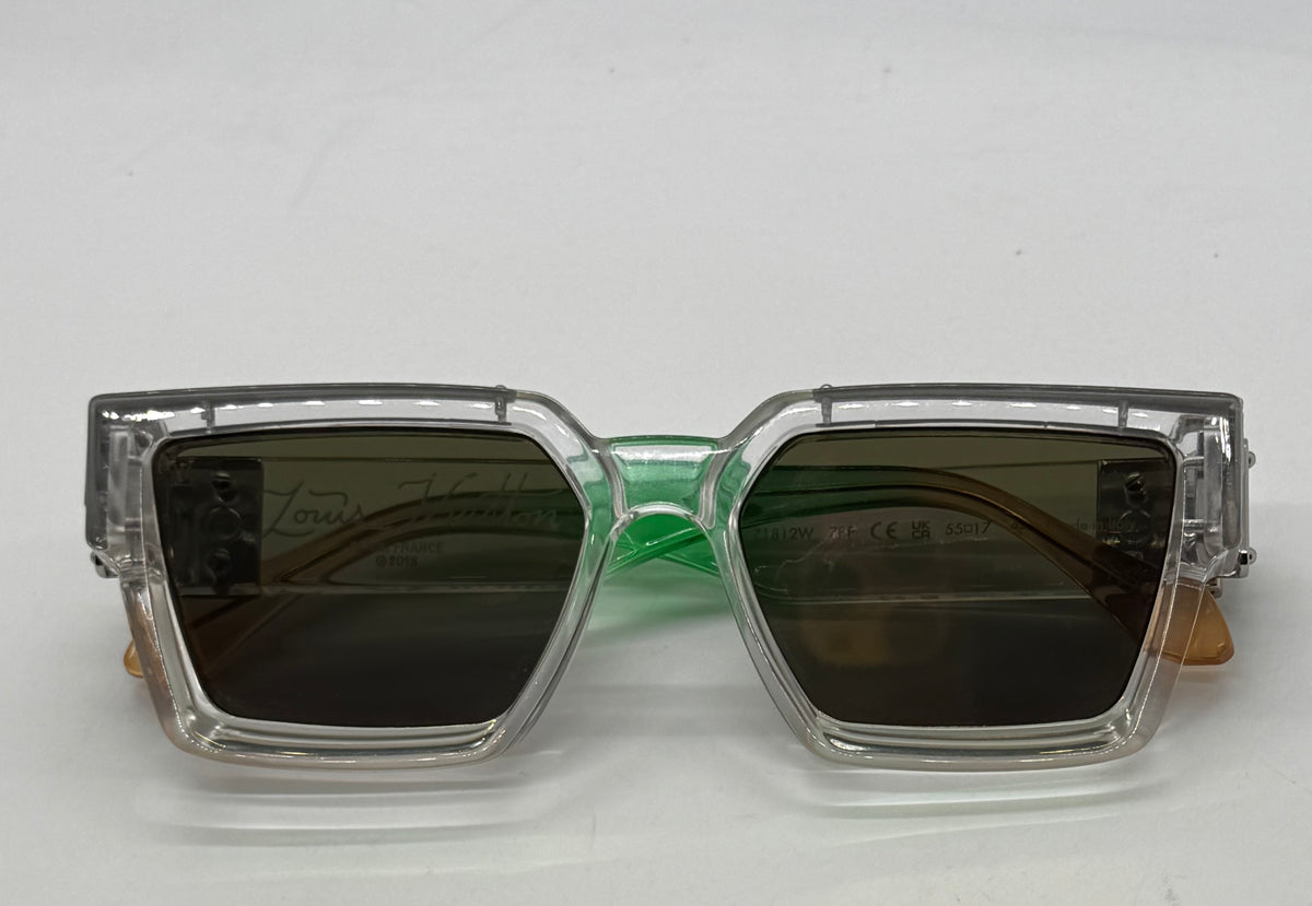 Louis Vuitton Virgil Abloh 2054 1.1 Millionaires Z1812W Crystal Clear Sunglasses