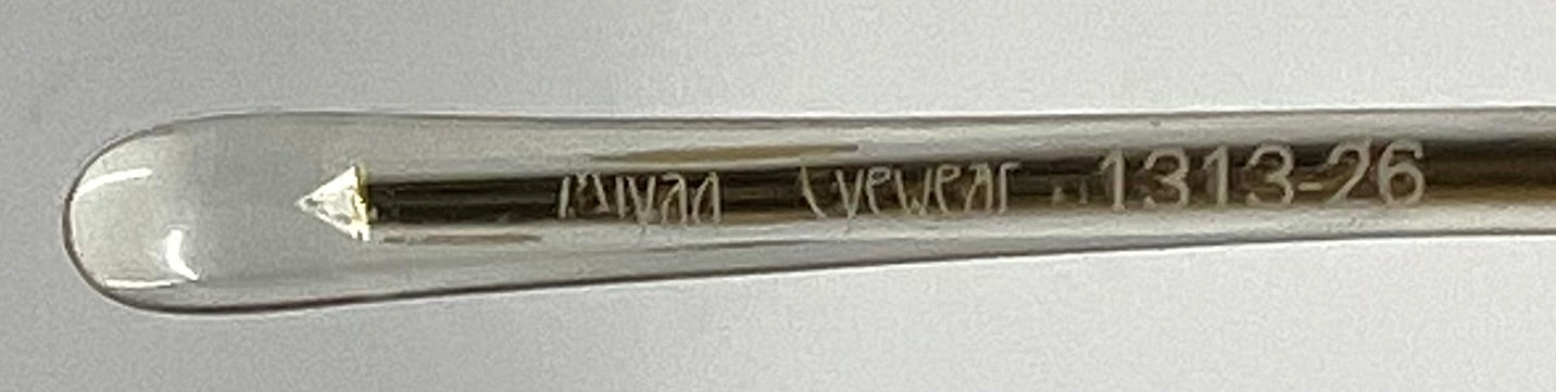 Italian Gold Metal Sunglasses w/New Custom Gradient Lenses-Unworn