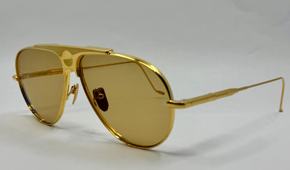 Jacques Marie Mage DAIDO in GOLD Sunglasses-Ltd 500 Full Kit-Japan-UNWORN
