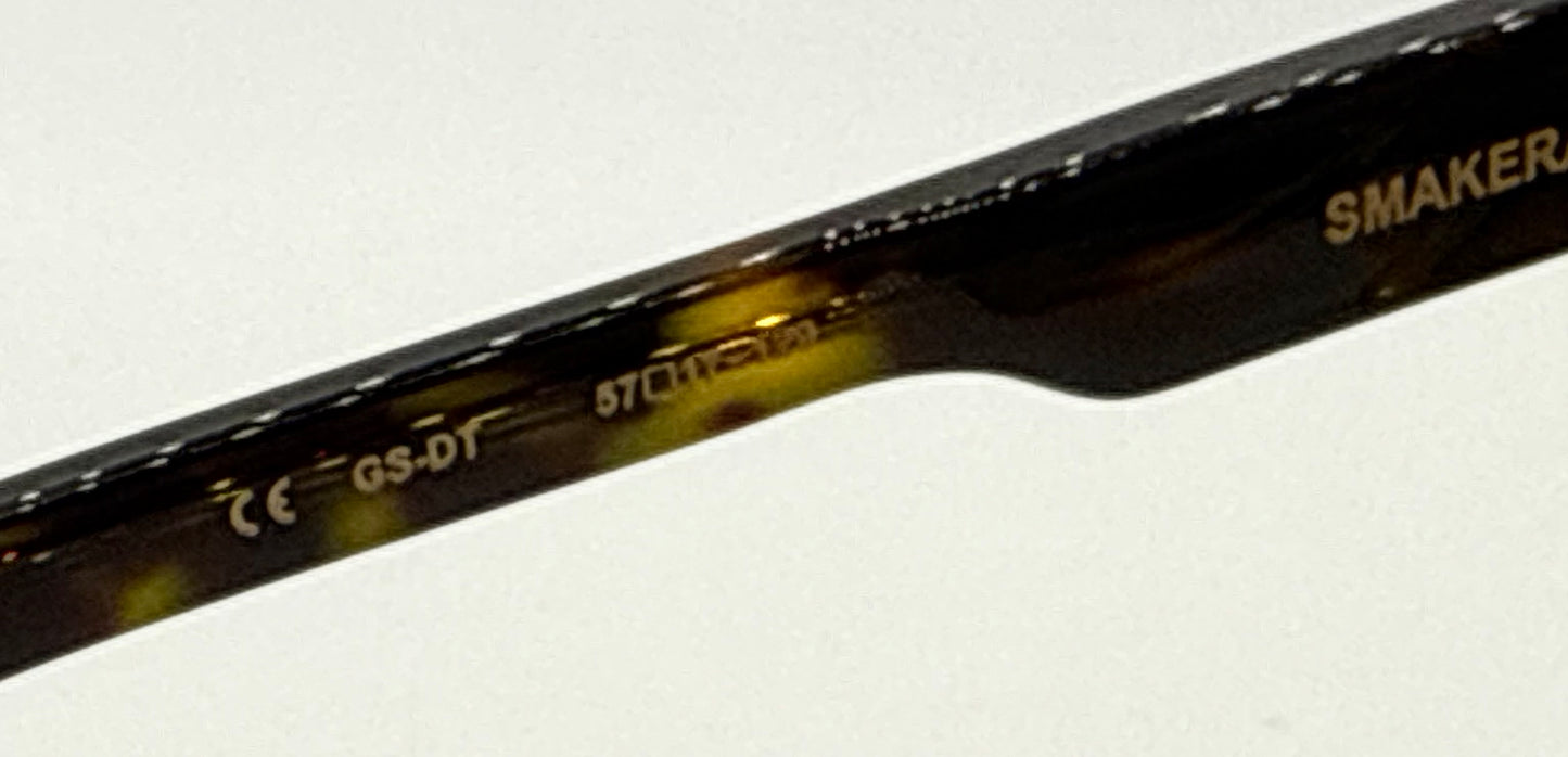 Chrome Hearts SMAKERASS GS-DT Yellow/Tortoise-Zeiss Lenses-Full Kit-New-57mm