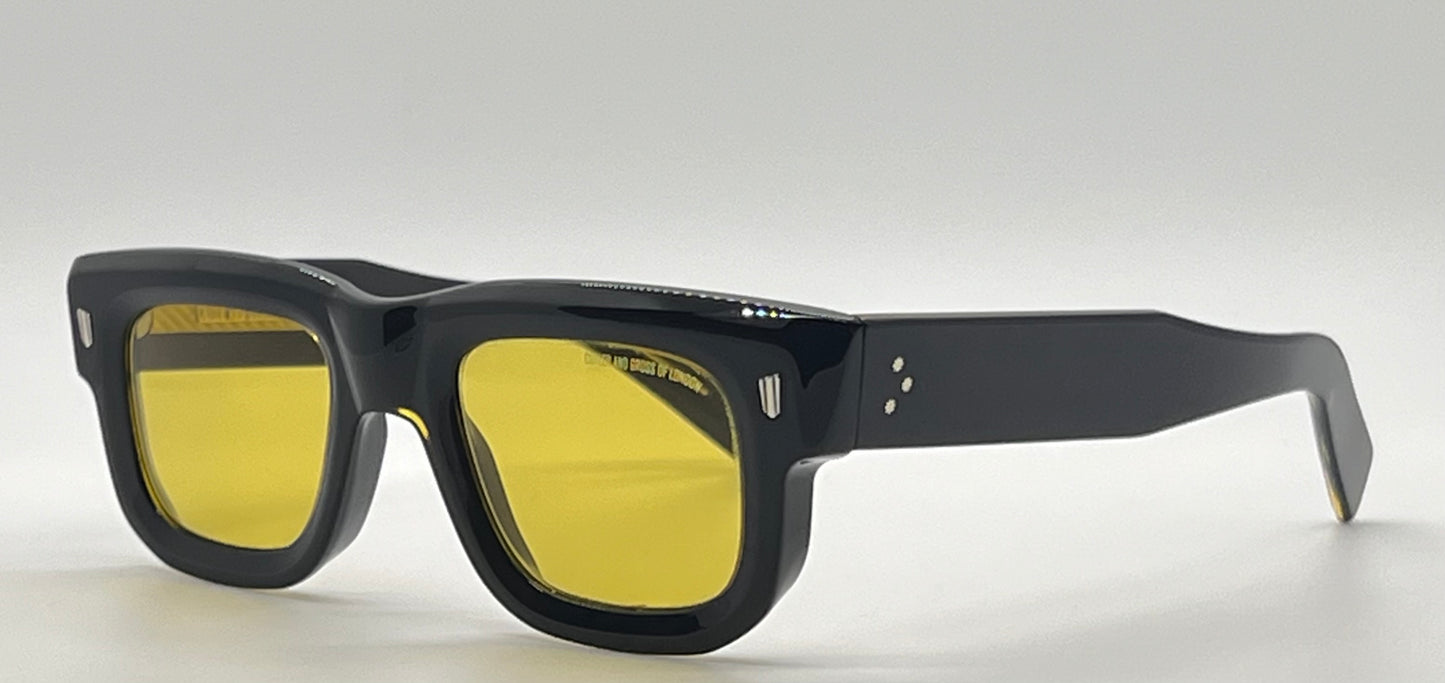 CUTLER AND GROSS CGSN-1402 (01) Sunglasses-Brand New with YELLOW Day/Night Lenses