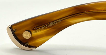 GARRETT LEIGHT x Officine Générale 118 DB-Limited Collab w/New, Custom Solid Violet Lenses-Unworn