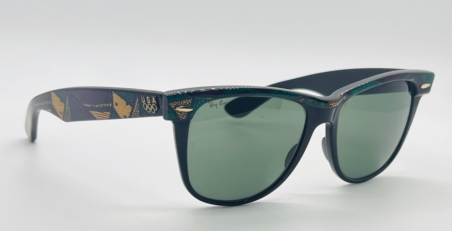 B&L Ray-Ban W1271 1992 Olympic Wayfarer Sunglasses – Iconic & Collectible