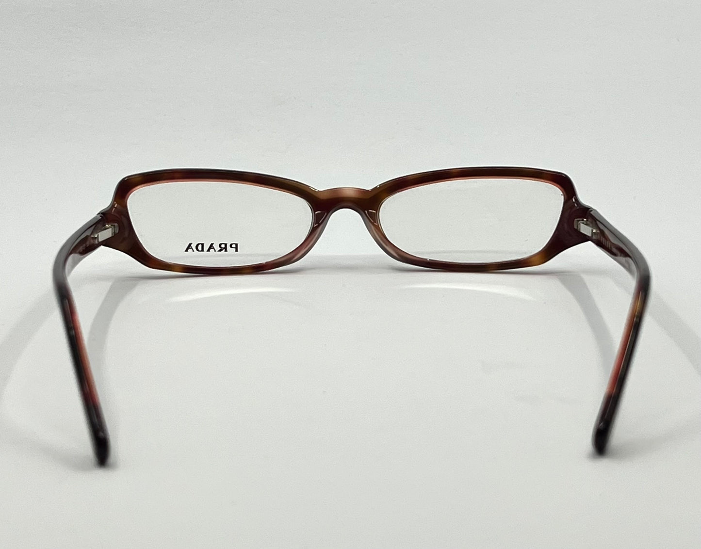 Prada VPR 11T Vintage Eyeglasses-Tortoiseshell Deadstock/Unworn-Italy 51mm