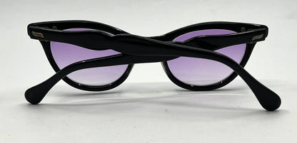 IMPERIAL USA Vintage Cat Eye Sunglasses-New Purple Gradient Lenses-Renewed