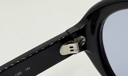 Prada SPR C05 Oversized Shield Sunglasses Black Unworn Full Kit Italy