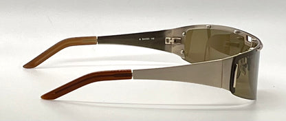Basile BA4303 Shield Sunglasses Unworn NOS Made in Italy Y2K