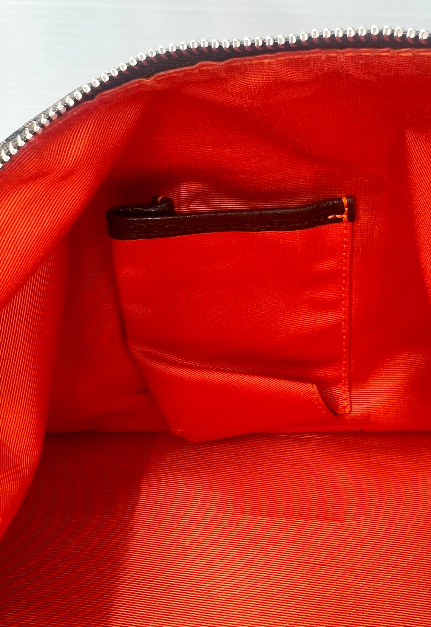 BVLGARI Logo Canvas Shoulder Bag Y2K VINTAGE with Silver Hardware