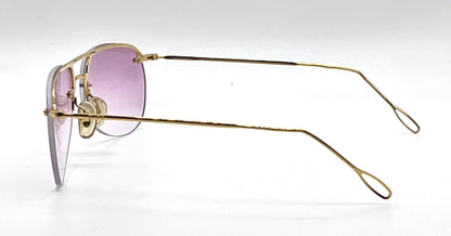 Gucci GG 1292/S VINTAGE Rimless Sunglasses w/New Lilac Gradient Custom Lenses