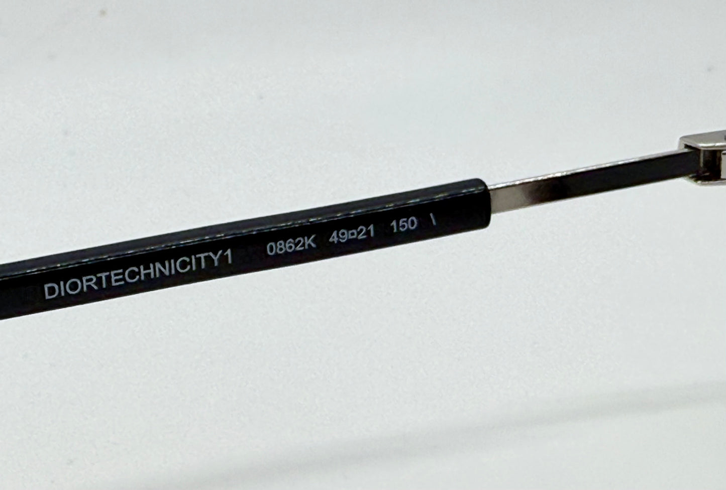 Dior Homme DIORTECHNICITY1 0862K Sunglasses-Discontinued-Full Kit-NEW