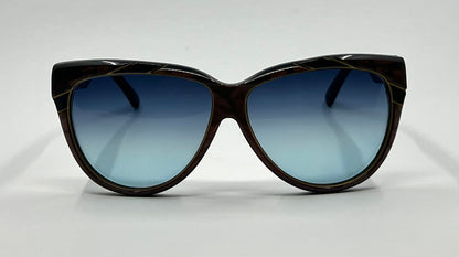 France Look VIRJNIE 1 CS 76 Vintage Sunglasses w/New Gradient Tinted Custom Lenses-Unworn