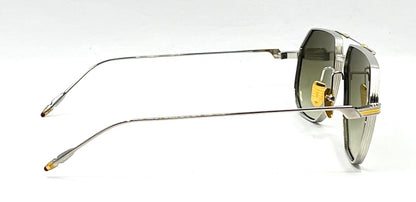 Jacques Marie Mage REYNOLD in ELECTRUM- Titanium Aviator-Unworn-Full Kit