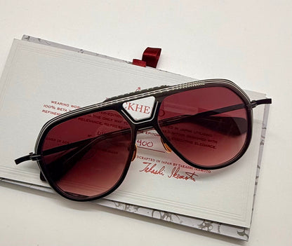 Jacques Marie Mage LOCKHEED BLACK-Titanium Sunglasses-Ltd 400-Full Kit