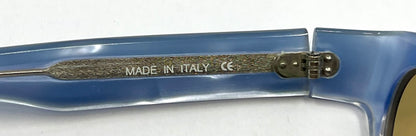 Lazi Italy Ice Blue Y2K Vintage Sunglasses-Unworn/Deadstock-Made In Italy