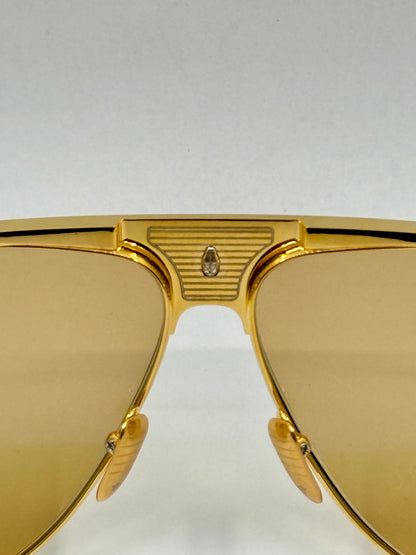 Jacques Marie Mage DAIDO in GOLD Sunglasses-Ltd 500 Full Kit-Japan-UNWORN
