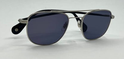 Garrett Leight Club House II SVBK Deadstock Sunglasses Full Kit-51mm
