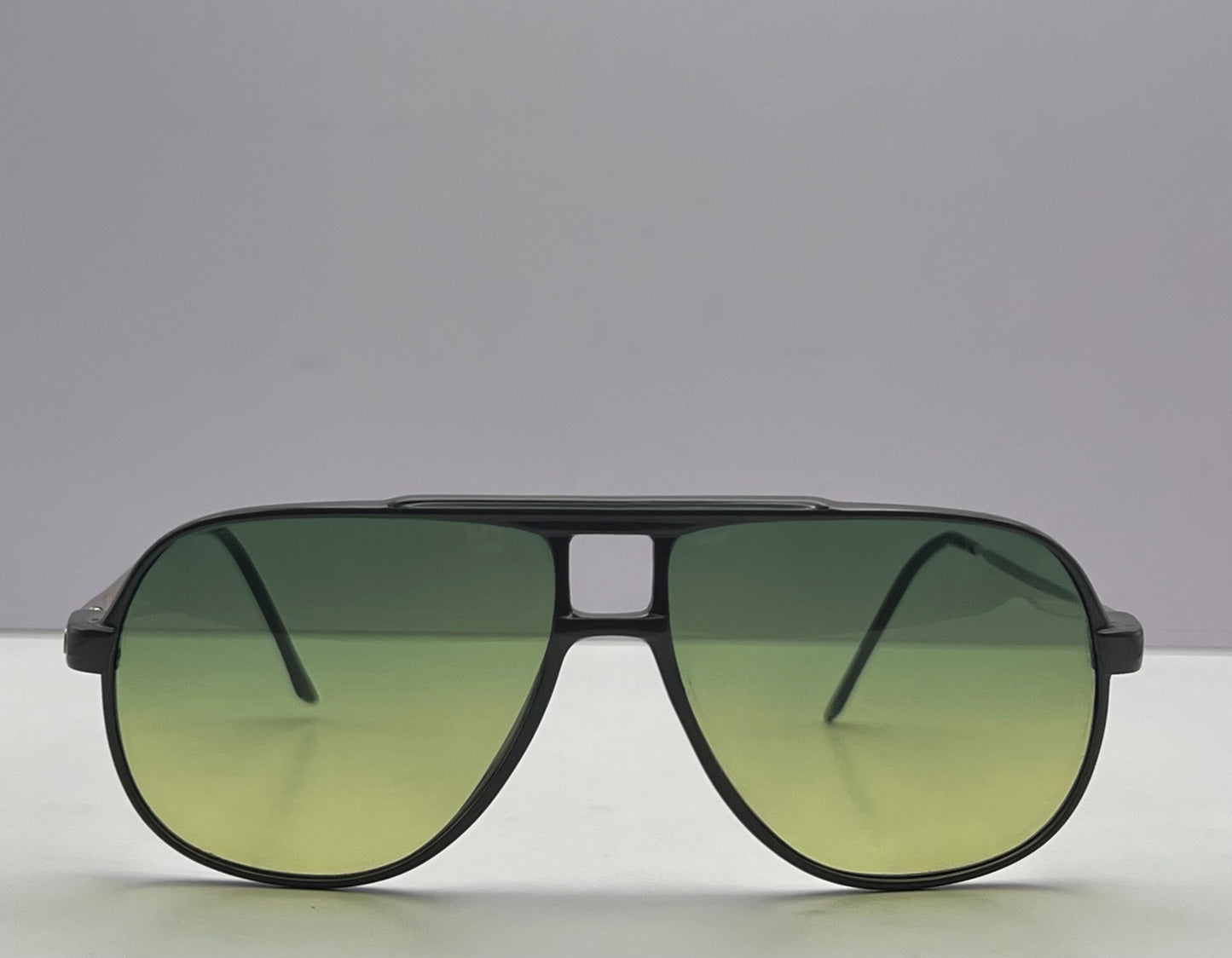 Vintage Nikon Grey Pilot Sunglasses with Custom Berko’s Designs Lenses-Made in Japan